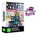 15 Kit Digital Astronauta Scrapbook Arquivo Png + Brinde
