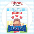 Arquivos Páscoa Cristã 2.0 Frase Elementos Papeis 0527