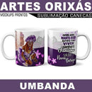 Artes Canecas Umbanda Orixás Editávies Sublimação Mockups