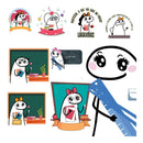 Kit Digital Dia Dos Professores Flork Arquivos Png
