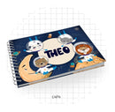 Arquivo Digital Livro Do Bebê Animais Astronautas -9 Itens