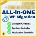 All In One Wp Migration Ilimitado + Todas As Extensões