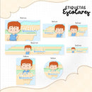Arquivo Etiqueta Escolar Menino Negro 2 Studio Pdf Png Dxf