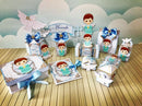 Pack de Arquivos de Corte Batizado Menino 5 Kits - Studio