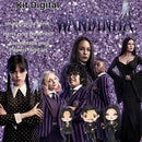 Arquivo Digital Wandinha Jenna Ortega Serie - Arquivo Png