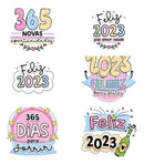 Flork Ano Novo - 33 Frases Em Png Para Canecas E Outros!!!