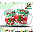 Kit Digital Artes Flork Natal Papai Noel Sublimação Mockups