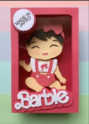 Arquivo De Corte Caixa E Boneca Baby Barbie Camadas - Studio