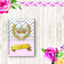 Arquivo Digital Capas Caderneta De Vacina Realeza Menina