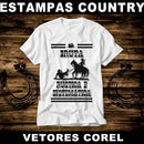 Estampas Country Rodeio Cavalo Sublimação Corel Mockups