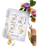 Arquivo Digital Miolo Agendas 2025 Kit Floral Encantado