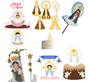 Arquivo  Corte Topo De Bolo - Nossa Senhora 15 Temas Combo1