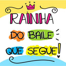 Estampas Carnaval Frases Coloridas Pandoca Sublimação