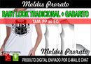 Molde Baby Look Tradicional Feminina  + Gab Sublimação