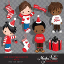 Natal Kit Digital Scrap Personalizado Digital Arquivo 90