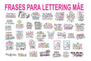 Arquivo Digital Lettering Mãe - Dia Das Mães