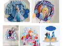 Arquivo De Corte  5 Topos De Bolo Frozen