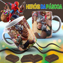 12 Artes Para Caneca Heróis Da Páscoa Em Corel