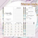 Arquivo Digital Agenda Marmorizado  2024