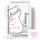 Arquivos Encadernação Agenda Semanal Datada Lovely 2022