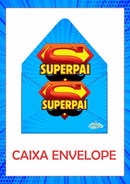 Arquivo Digital Caixa Envelope Super Pai Dia Dos Pais