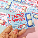 Card Chiclete Dia Dia Do Enfermeiro - Arquivo Digital
