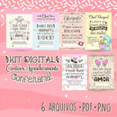 24 Arquivos Digitais Cartões Para Clientes - Ref.: 1168