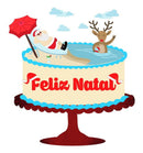 Arquivo De Corte Topo De Bolo Natal 8 Studio