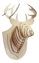 Vetor, Troféu De Caça, Cervo, Cnc Laser