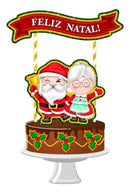 Arquivo De Corte Topo De Bolo Natal 212 Studio