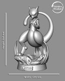 Pokemon Cosplay Mewtwo Archivo Stl Para Impresion 3d
