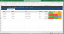 Controle De Indicadores E Metas Por Setor Em Excel