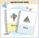 Agenda Escolar Baby Menina E Menino - Arquivo Digital