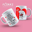 Estampas Flork Dia Dos Namorados Sublimação Canecas