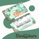 Arquivo Digital Cartão Do Sus Dinossauro Menino