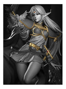 Deedlit, Record Of Lodoss - Arquivo Stl - Impressora 3d