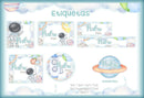 Etiqueta Escolar Astronauta - Arquivo Digital
