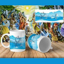 Artes Corel Orixás Sublimação Pacote Estampas Editáveis