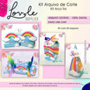 Arquivo De Corte Kit Digital Scrap Festa Arco Iris