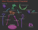 Kill La Kill Ryuko Matoi Dinamu3d V1-2 Stl Obj Impresión 3d
