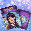 Kit Encadernação Agendas Escolares Completo Wandinha +brinde