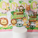 Arquivo Digital Kit Festa Safari Menina Studio Pdf