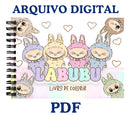+50 Folhas Imprima E Pinte Labubu - Arquivo Digital
