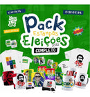 Pack Sublimação Canecas Lula Bolsonaro Ciro Arquivos Png