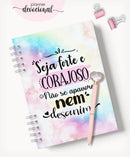 Planner Devocional  Seja Forte E Corajoso  - Arquivo Digital