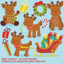 Kit Digital - Baby Rudolf  (scrapbook)