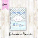 Arquivo Digital Capas De Caderneta Chuvas De Amor Menino 000
