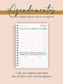 Arquivo Digital Agendamentos Combo A5 30/30m 1h/1h 44 Capas
