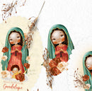 Kit Digital Ilustrações Católicas Nossa Senhora De Guadalupe