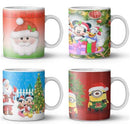 Artes Sublimação Canecas Natal 1.000 Estampas Png Jpg